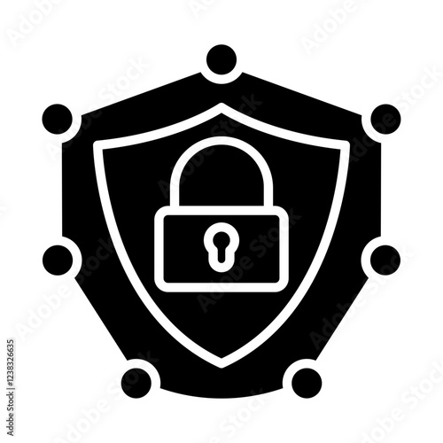 Private Network glyph icon