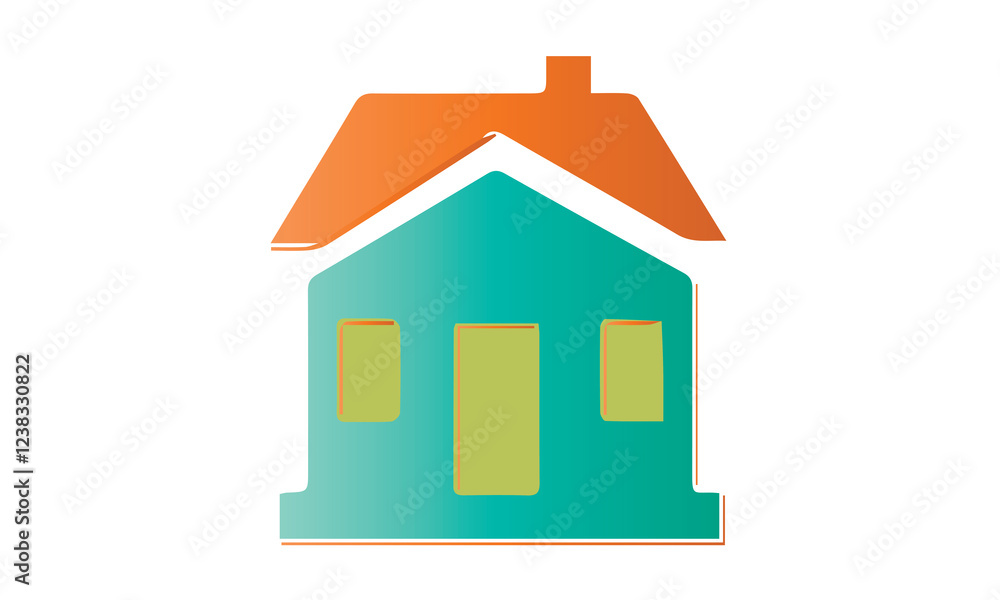 House Icon Vector - Modern Home Symbol for Real Estate, Architecture, Property, and Design Concepts House Icon Vector - Modern Home Symbol for Real Estate, Architecture, Property, and Design Concepts