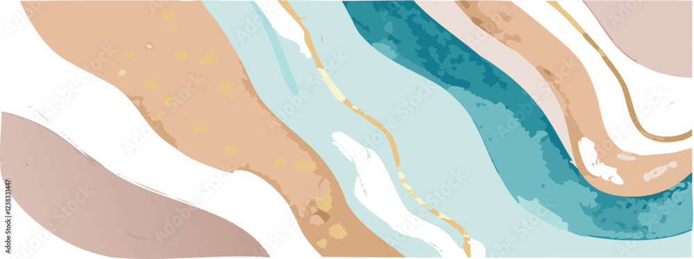Abstract watercolor background, simple pastel tones design, luxury style wallpaper, vector illustration, with liquid objects, shapes, curves, for banner, poster, advertisement. Abstract watercolor background, simple pastel tones design, luxury style wallpaper, vector illustration, with liquid objects, shapes, curves, for banner, poster, advertisement.