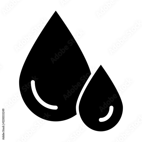 Blood Glyph Icon Design