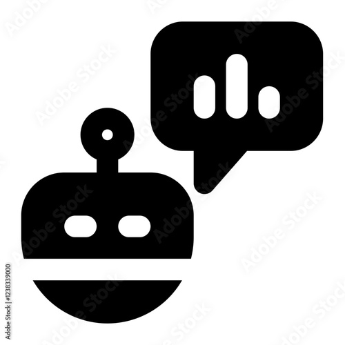 robo advisor icon for illustration