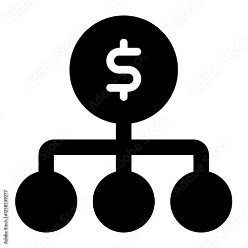 budgeting icon for illustration