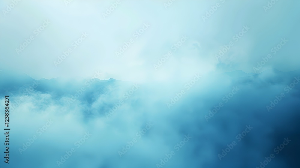 A blue sky with clouds and a mountain range in the background A blue sky with clouds and a mountain range in the background