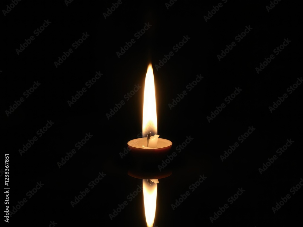 The dark surface of a mirror seems to come alive as a small flame reflects its curvature, creating an eerie, surreal atmosphere, reflective flames, mirror The dark surface of a mirror seems to come alive as a small flame reflects its curvature, creating an eerie, surreal atmosphere, reflective flames, mirror