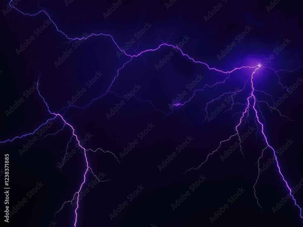 The night sky is ablaze with a fiery display of purple lightning that crackles and pops against the darkness, tempestuous weather, atmospheric spectacle, The night sky is ablaze with a fiery display of purple lightning that crackles and pops against the darkness, tempestuous weather, atmospheric spectacle,