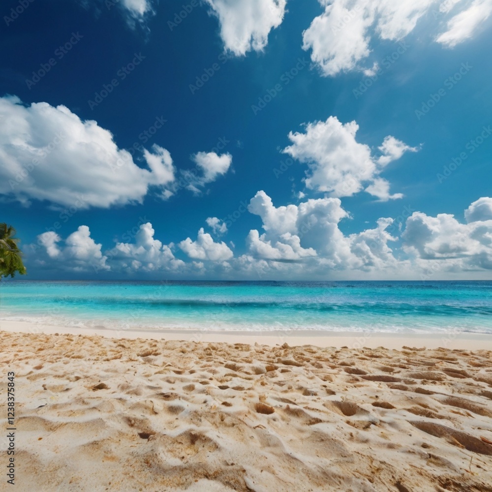 Obraz premium beach with sky