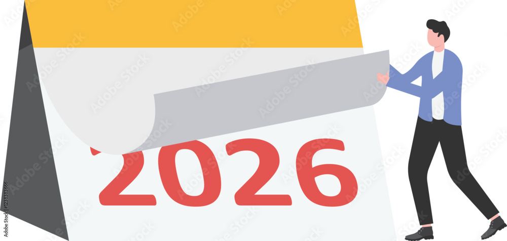 2026 year, concept for success new year. Vector illustration
2026 year, concept for success new year. Vector illustration