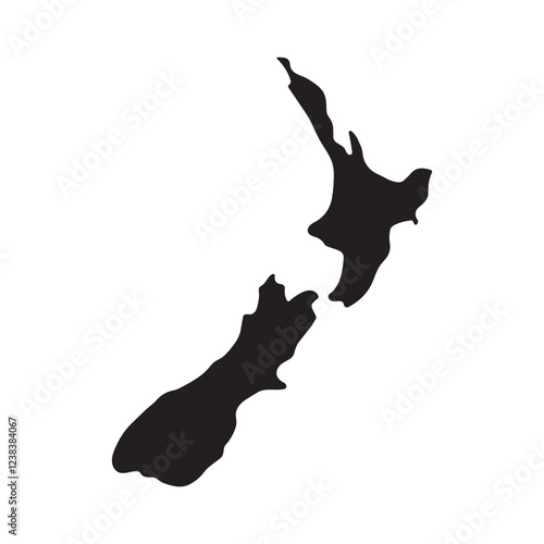 New Zealand Map Icon