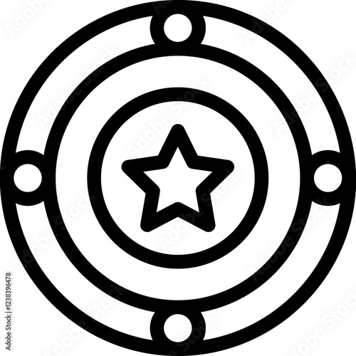 Vector Icon Pentagram, Magic, Esoteric, Board, Star, Fortune Teller