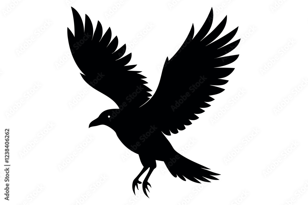 eagle isolated flying bird vector silhouette eagle isolated flying bird vector silhouette