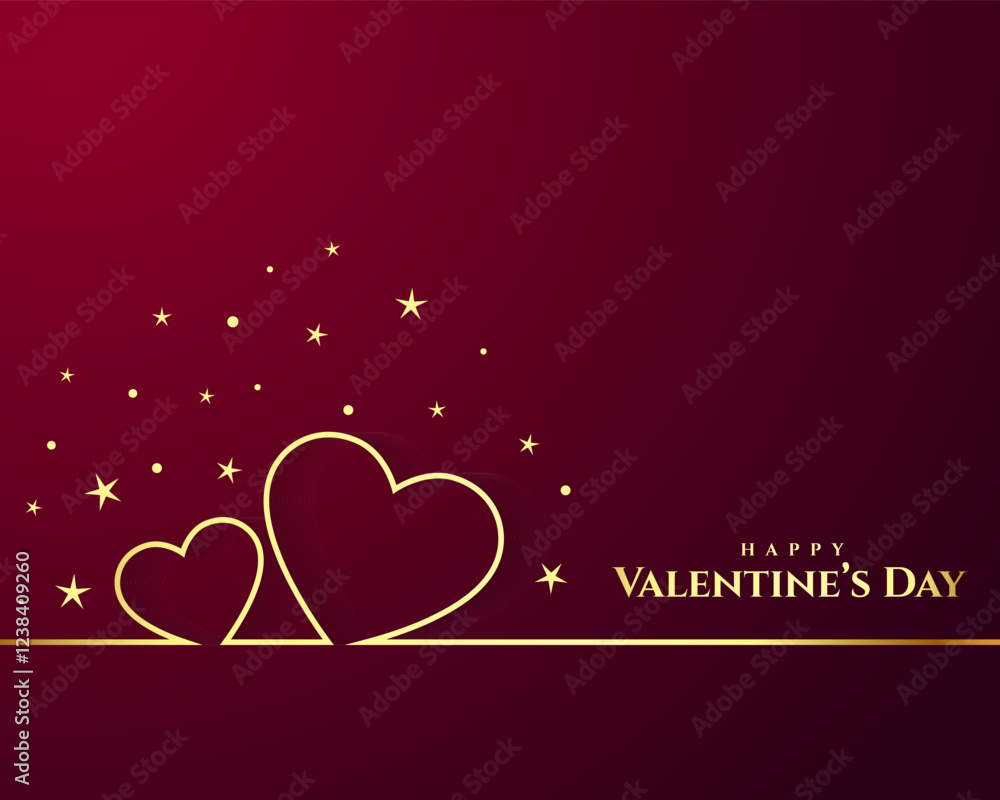 Valentine's Day Background Template for Greeting Cards, Posters, Banners, and Social Media Post Design Valentine's Day Background Template for Greeting Cards, Posters, Banners, and Social Media Post Design