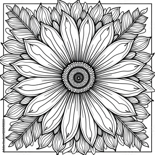 abstract floral background