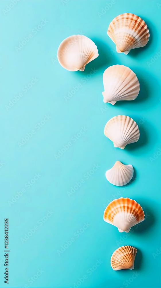 Abstract background with seashells, phone wallpaper hd, mobile screen images Abstract background with seashells, phone wallpaper hd, mobile screen images