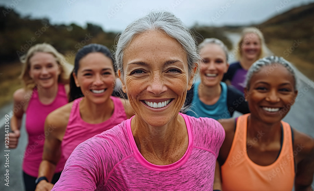Bienestar físico a través del running en grupo.Ejercicio como fuente de felicidad y salud, y el empoderamiento a través del deporte. Bienestar físico a través del running en grupo.Ejercicio como fuente de felicidad y salud, y el empoderamiento a través del deporte.