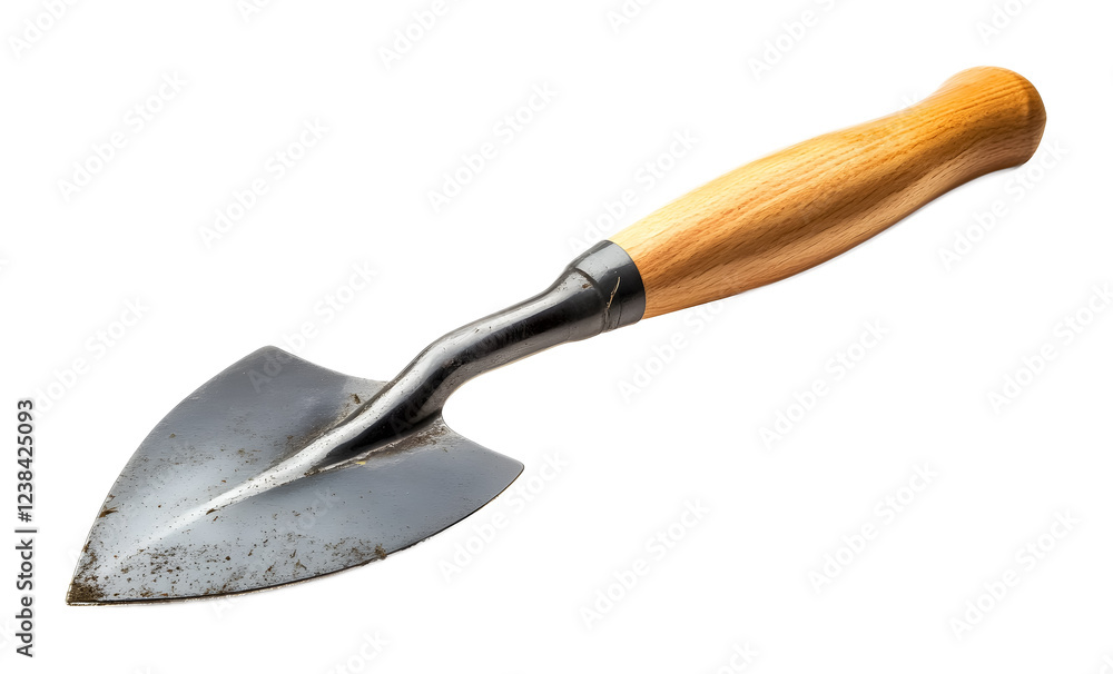 Fototapeta premium Hand weeder on a transparent background. isolated background.
