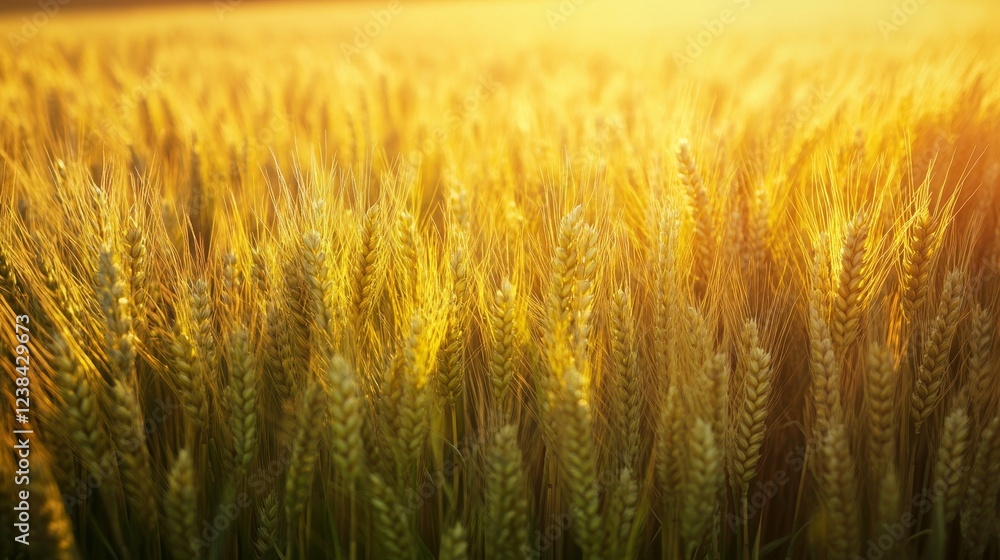 rural business negotiation, expansive wheat field setting, informal work wear, modern farming technology, evening sunlight glow, agricultural expertise, green crop backdrop, professional rural business negotiation, expansive wheat field setting, informal work wear, modern farming technology, evening sunlight glow, agricultural expertise, green crop backdrop, professional