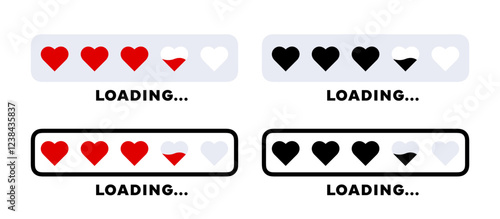 The love level loading. Loading scale
