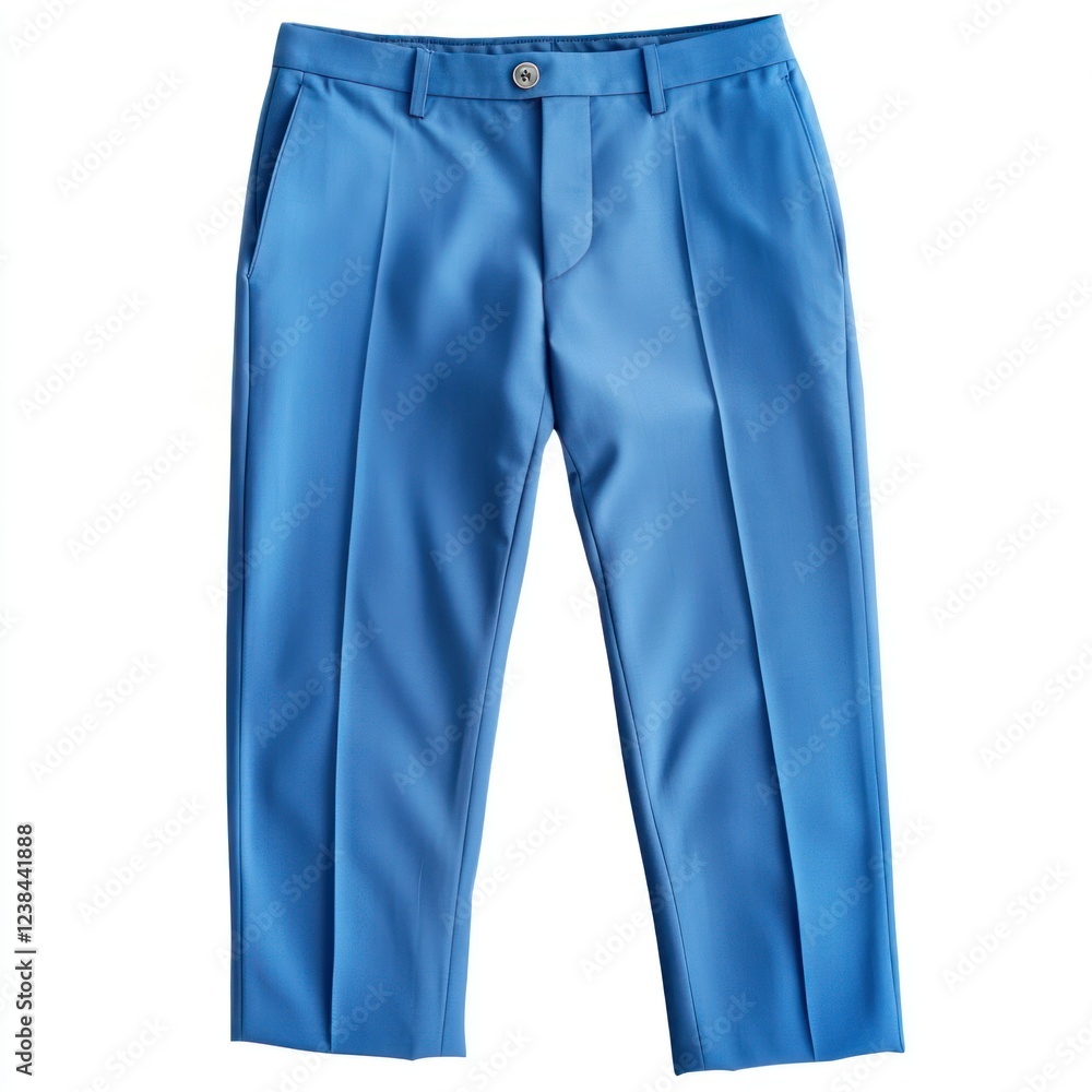 Stylish Blue Men's Casual Trousers leg isolated Me transparent background Stylish Blue Men's Casual Trousers leg isolated Me transparent background