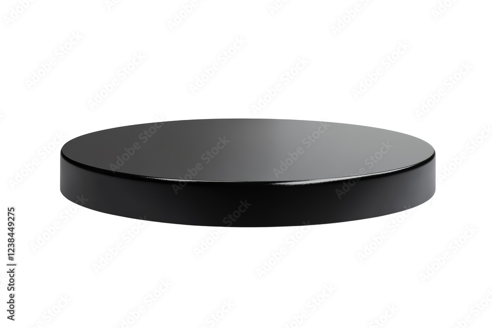 Black podium isolated on transparent background. Black podium isolated on transparent background.