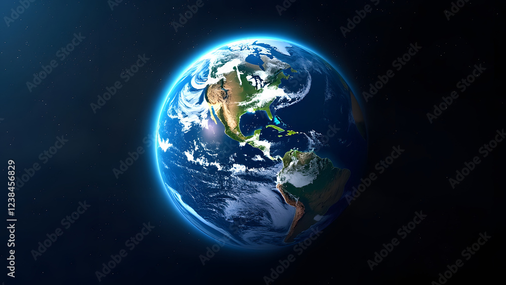 Fototapeta premium earth in space