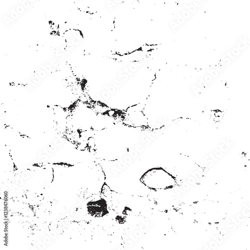 Grunge Overlay, Distressed, Vintage Look (Vector)