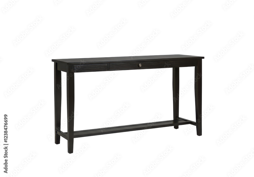 console table isolated on white background, no depth of field, sharp. console table isolated on white background, no depth of field, sharp.