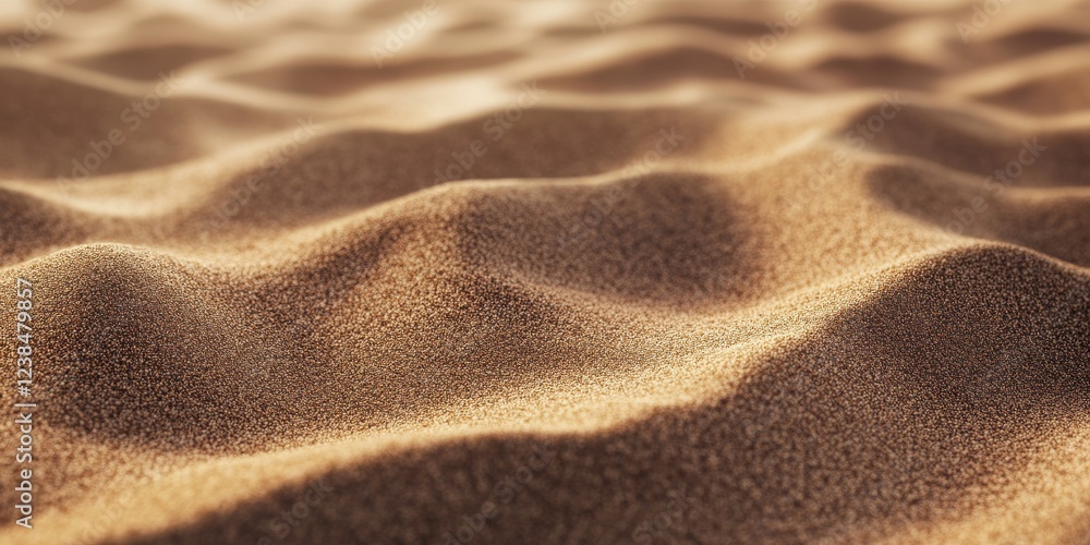 Close-up of desert sand dunes showcasing textured natural landscape Close-up of desert sand dunes showcasing textured natural landscape