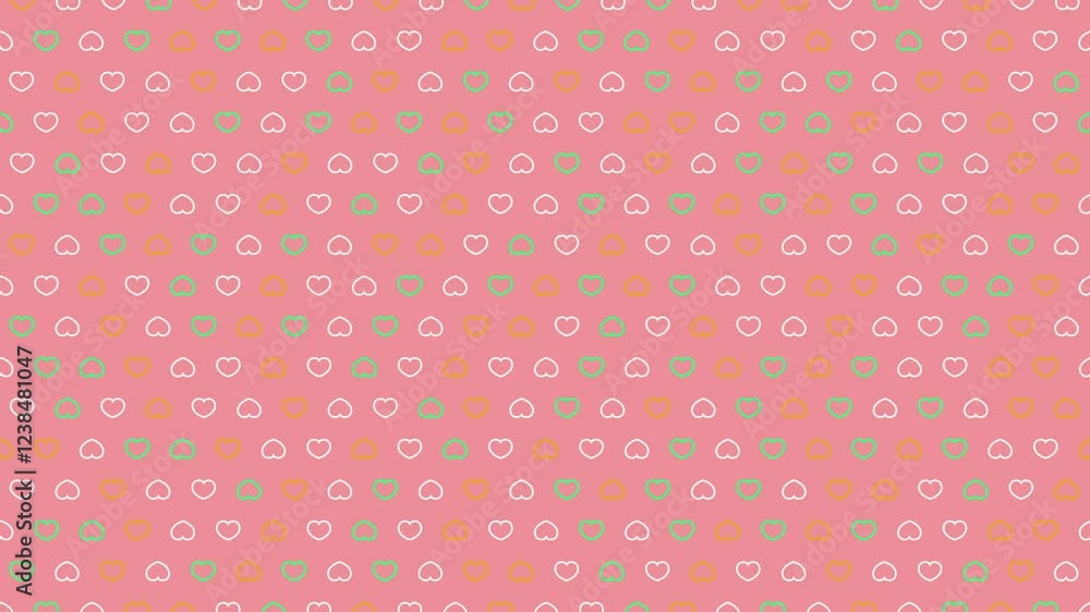abstract background with love abstract background with love