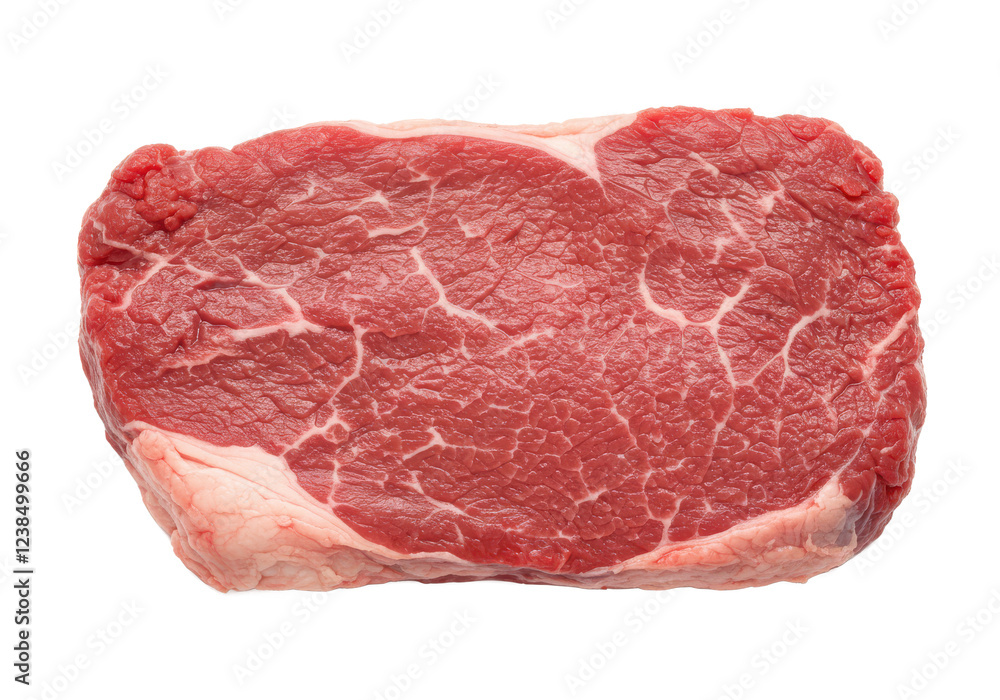 Raw meat beef isolated on white background, no depth of field, sharp. Raw meat beef isolated on white background, no depth of field, sharp.