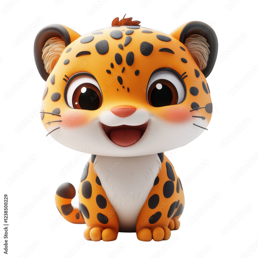cute Cartoon anima isolated on transparent background cute Cartoon anima isolated on transparent background
