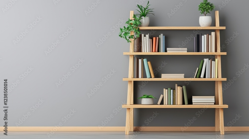 Creating a modern minimalist bookshelf with renewable materials Creating a modern minimalist bookshelf with renewable materials