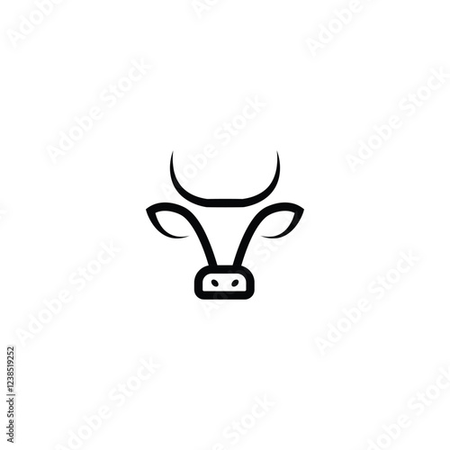 cow logo design