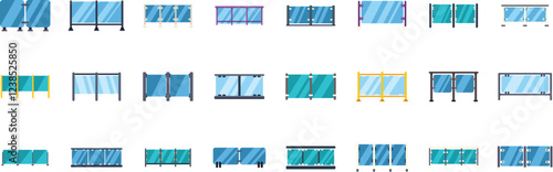 Glass railing panels ensure safety and add a modern touch to balconies, terraces, and other architectural structures