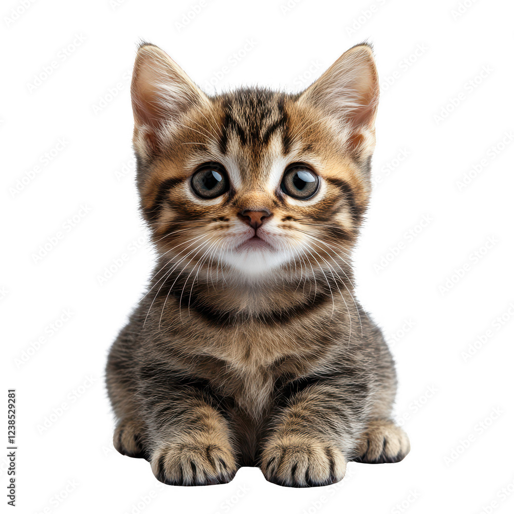 kitten isolated on transparent background kitten isolated on transparent background