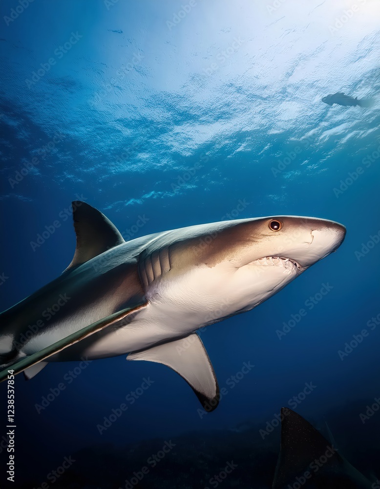 Obraz premium Shark Up Close