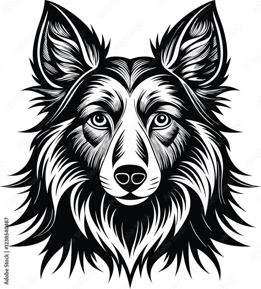 Naklejka premium Art & Illustration