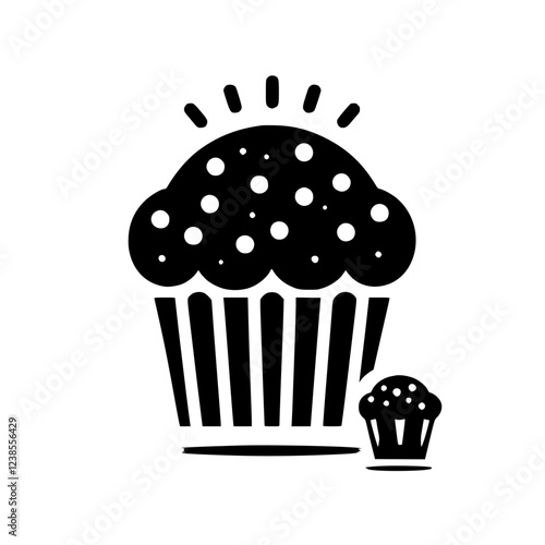 Scrumptious Muffins: A Delightful Bakery Treat. Indulge in the sweetness of freshly baked muffins, a perfect dessert for any occasion. Taste the deliciousness!