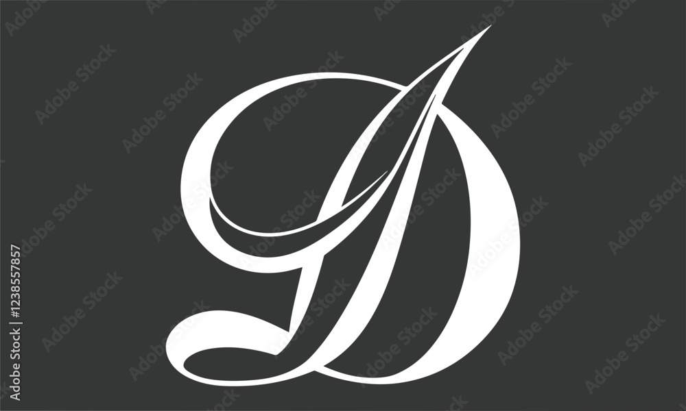 D logo D letter logo template elements. personal monogram. Vector elegant logo. letter D logo design letter D luxurious
D logo D letter logo template elements. personal monogram. Vector elegant logo. letter D logo design letter D luxurious