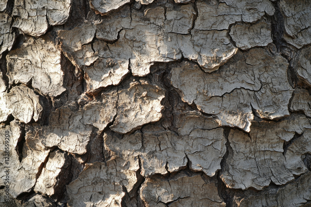 Close-up of rough, weathered tree bark with intricate natural textures. Close-up of rough, weathered tree bark with intricate natural textures.
