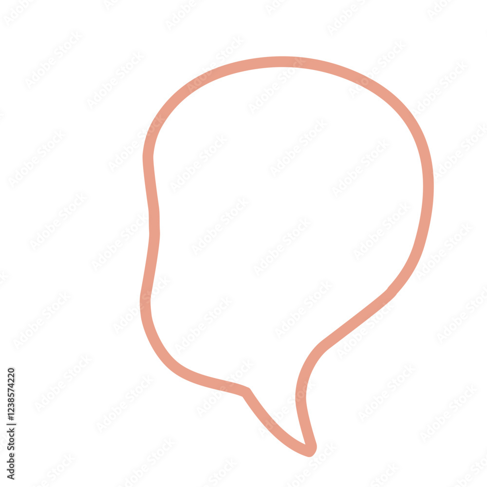 Simple Speech Bubble Graphic Design Illustration Simple Speech Bubble Graphic Design Illustration