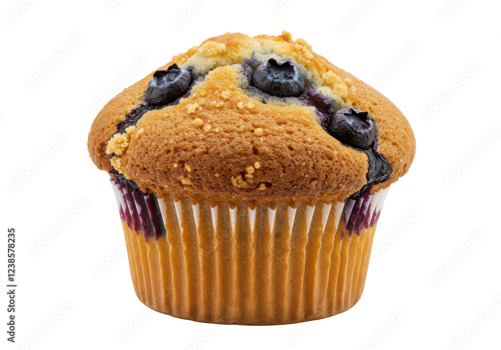 Muffin isolated on white background, no depth of field, sharp. Muffin isolated on white background, no depth of field, sharp.