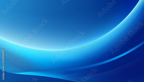 blue gradient swoosh summary background with replica space