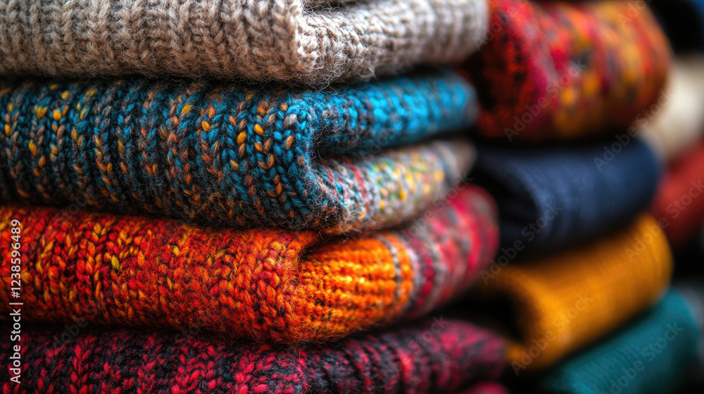 Soft cozy sweaters in a range of hues. Soft cozy sweaters in a range of hues.