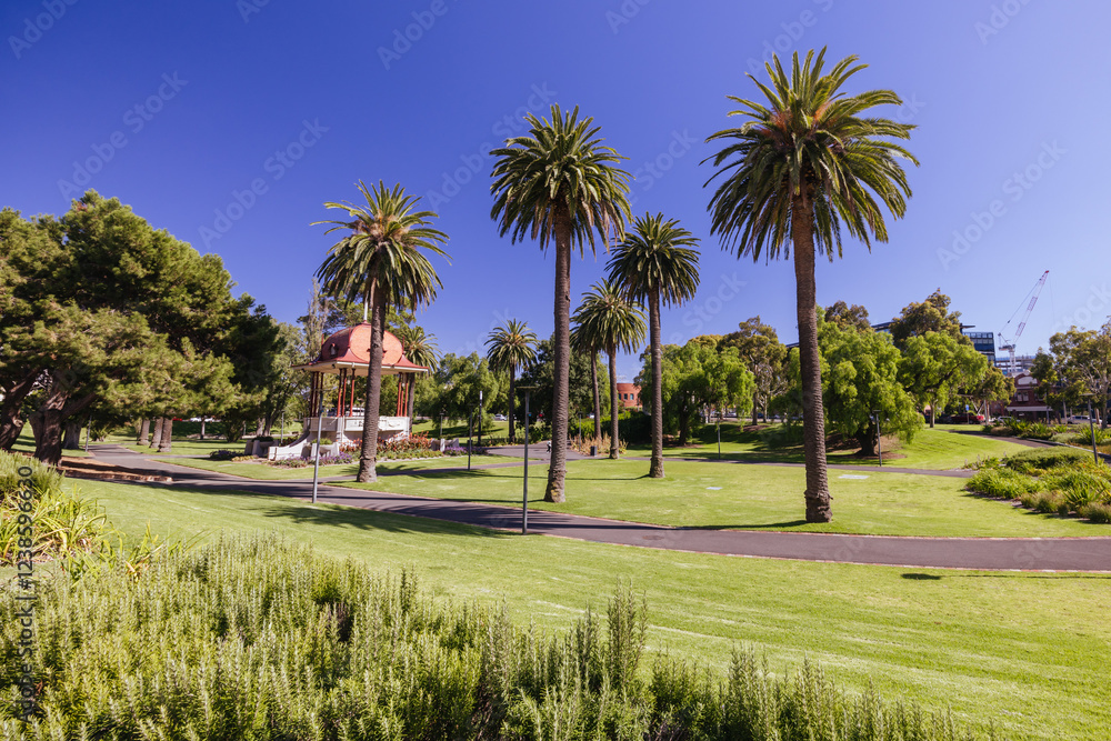 Fototapeta premium Johnstone Park in Geelong CBD Australia
