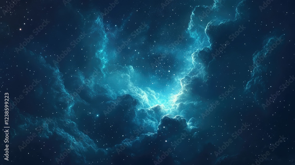 Ethereal Cosmic Scene Captured in Deep Space with Vibrant Nebula Colors and Dazzling Stars Illuminating a Mystical Universe at Night Ethereal Cosmic Scene Captured in Deep Space with Vibrant Nebula Colors and Dazzling Stars Illuminating a Mystical Universe at Night