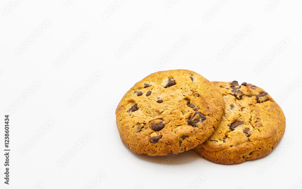 Cookies isolated on white background. Chocolate chip, sugar cookies, chocolate biscuits, butter cookies, ring biscuit, collection isolated. Cookies isolated on white background. Chocolate chip, sugar cookies, chocolate biscuits, butter cookies, ring biscuit, collection isolated.