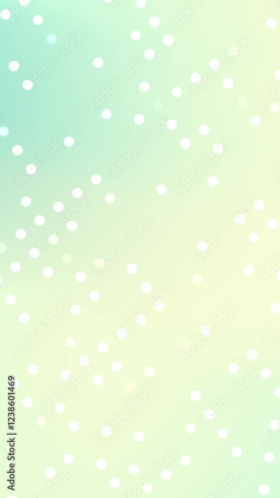 Abstract spring season backdrop featuring delicate glowing white dots over a soothing pastel gradient, perfect for nature-themed designs.
Abstract spring season backdrop featuring delicate glowing white dots over a soothing pastel gradient, perfect for nature-themed designs.