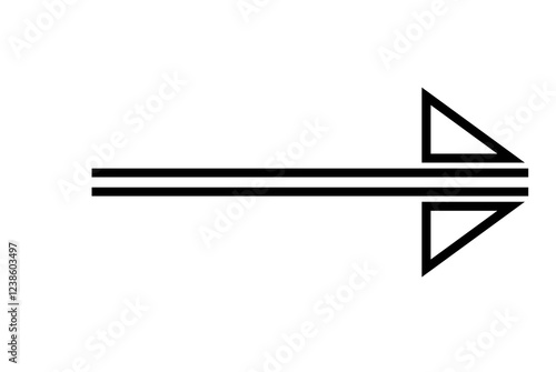 Pfeil. Vektor