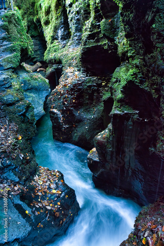 Devon, Lydford Gorge, Devils Couldron photo