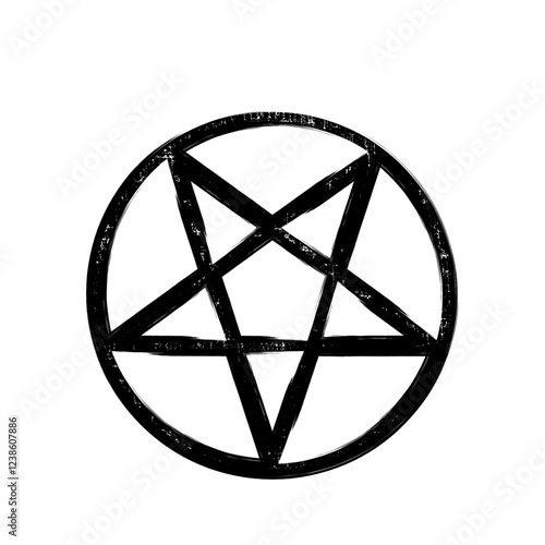 Pentagramm. Symbol. Zeichen